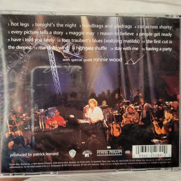 Rod Steward Unplugged and Seated Feat. Ronnie Wood Cd, New in Packaging - Picture 3 of 6